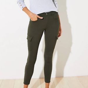 NWT Loft 5 Pocket Sateen Cargo Leggings - 6P